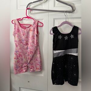 2 gymnastics leotards girls size small target brands